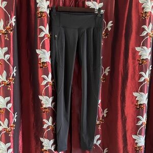 Black Leggings with Studded Detail